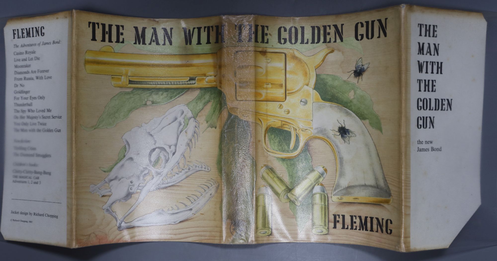 Fleming, Ian - The Man with the Golden Gun, 1st edition (1st issue, 2nd state), d/wrapper, 1965
